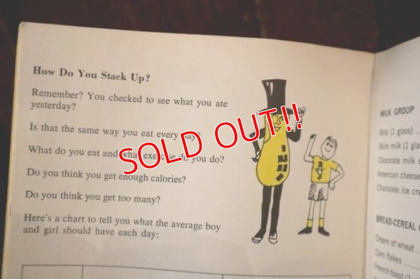 画像4: ct-250404-07 PLANTERS / 1970 MR.PENUT'S GUIDE TO NUTRITION