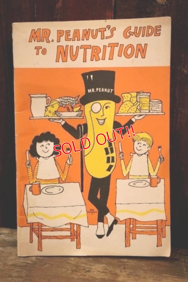 画像1: ct-250404-07 PLANTERS / 1970 MR.PENUT'S GUIDE TO NUTRITION