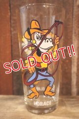 gs-250404-04 Horace & Clarabelle / PEPSI 1978 Collector Series Glass