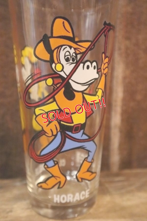 画像2: gs-250404-04 Horace & Clarabelle / PEPSI 1978 Collector Series Glass
