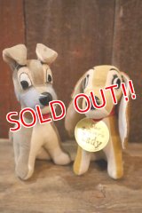 ct-250319-08 Lady and the Tramp / WOOLKIN 1950's-1960's Doll Set