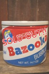 dp-250404-03 Topps / Bazooka BUBBLE GUM 1991 Tin Can