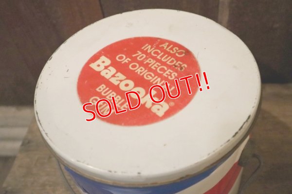 画像7: dp-250404-03 Topps / Bazooka BUBBLE GUM 1991 Tin Can