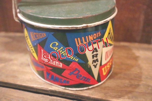画像3: dp-250404-01 THE OHIO ART CO. 1950's-1960's COLLEGE PENNANTS TIN BOX