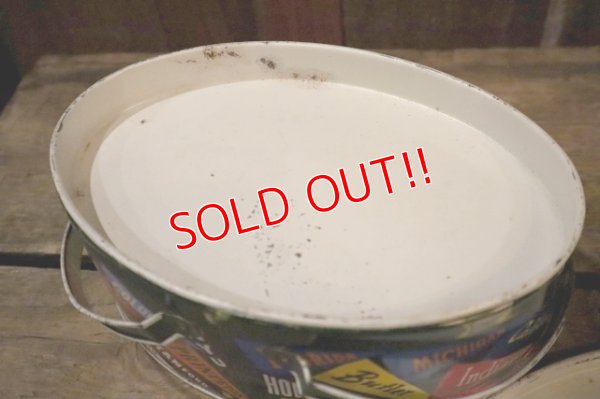 画像8: dp-250404-01 THE OHIO ART CO. 1950's-1960's COLLEGE PENNANTS TIN BOX