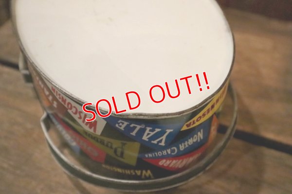 画像14: dp-250404-01 THE OHIO ART CO. 1950's-1960's COLLEGE PENNANTS TIN BOX