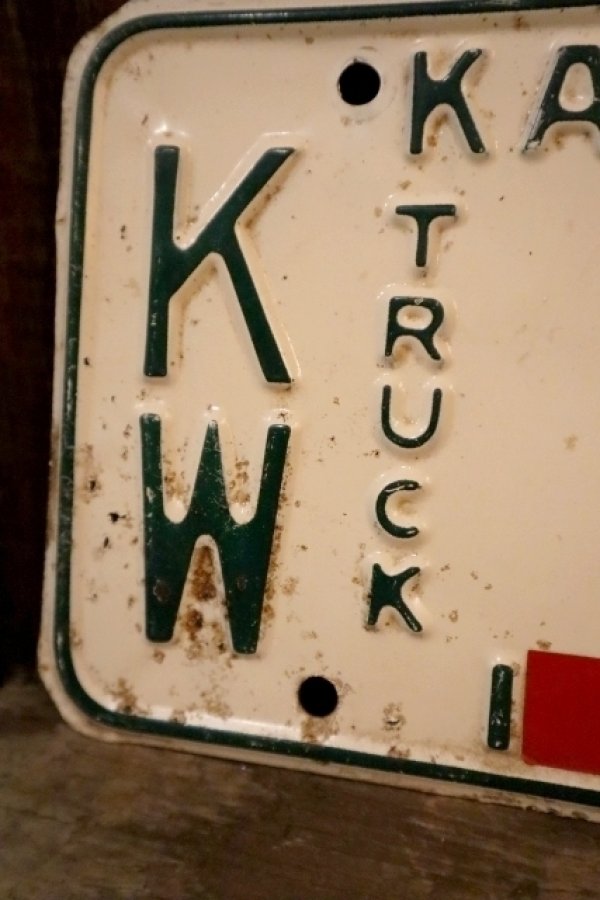画像2: dp-dp-250205-21 License Plate 1963 KANSAS "KW-480"
