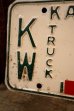画像2: dp-dp-250205-21 License Plate 1963 KANSAS "KW-480" (2)