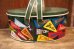 画像2: dp-250404-01 THE OHIO ART CO. 1950's-1960's COLLEGE PENNANTS TIN BOX (2)