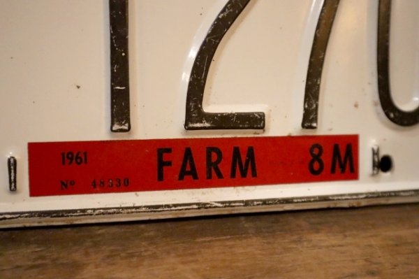 画像4: dp-dp-250205-21 License Plate 1961 KANSAS "KW-1270"