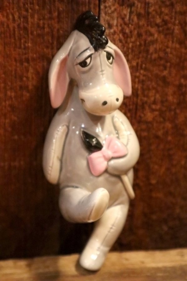 画像6: ct-250319-34 Winnie the Pooh, Tigger, Piglet and Eeyore 1990's Ceramic Wall Hook