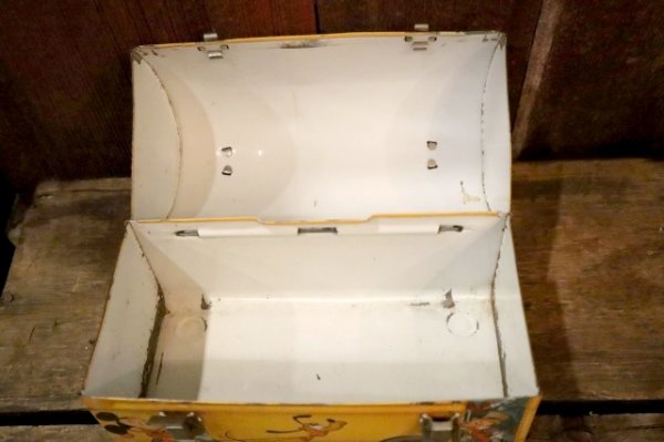 画像13: ct-250404-36 Walt Disney's / Aladdin 1960's School Bus Lunch Box