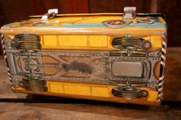 画像12: ct-250404-36 Walt Disney's / Aladdin 1960's School Bus Lunch Box