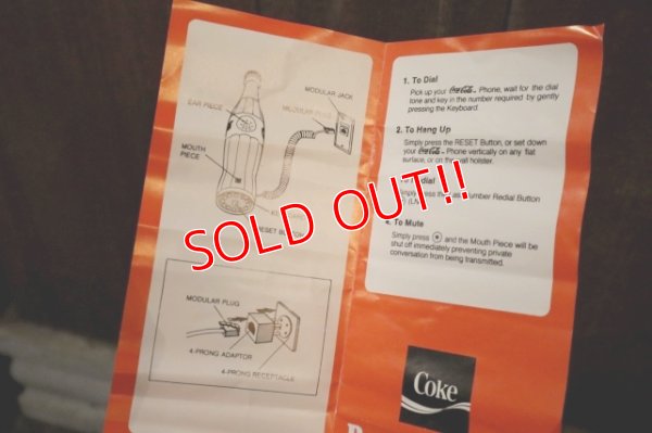 画像12: dp-250401-02 Coca Cola 1983 Bottle Phone