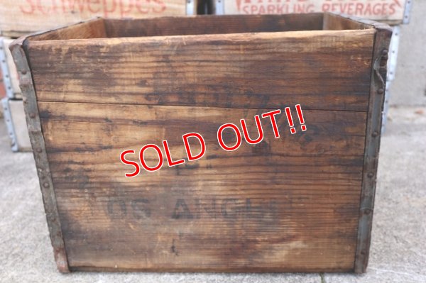 画像3: dp-250401-09 SEVEN UP 7 Up  / 1950's Wood Box