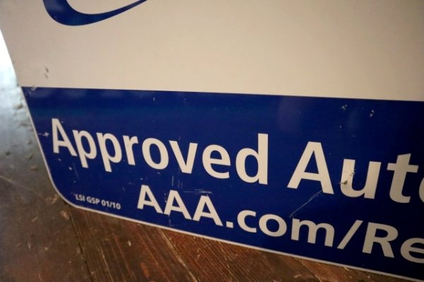 画像12: dp-250205-14 AAA / 2000's W-sided Metal Sign