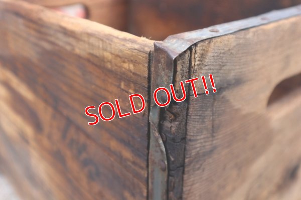 画像8: dp-250401-09 SEVEN UP 7 Up  / 1950's Wood Box