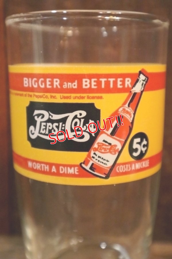 画像2: gs-250205-30 PEPSI : COLA 2004 BIGGER and BETTER GLASS