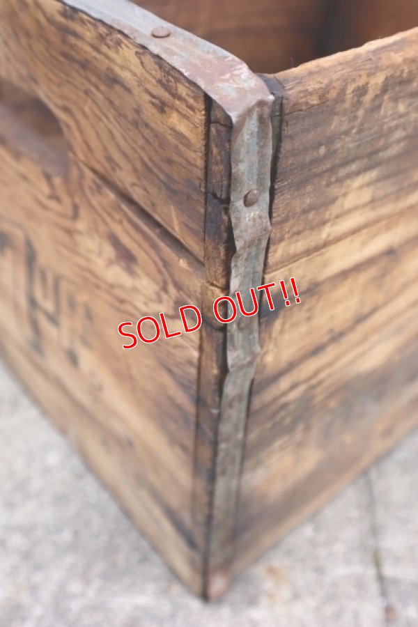 画像9: dp-250401-09 SEVEN UP 7 Up  / 1950's Wood Box