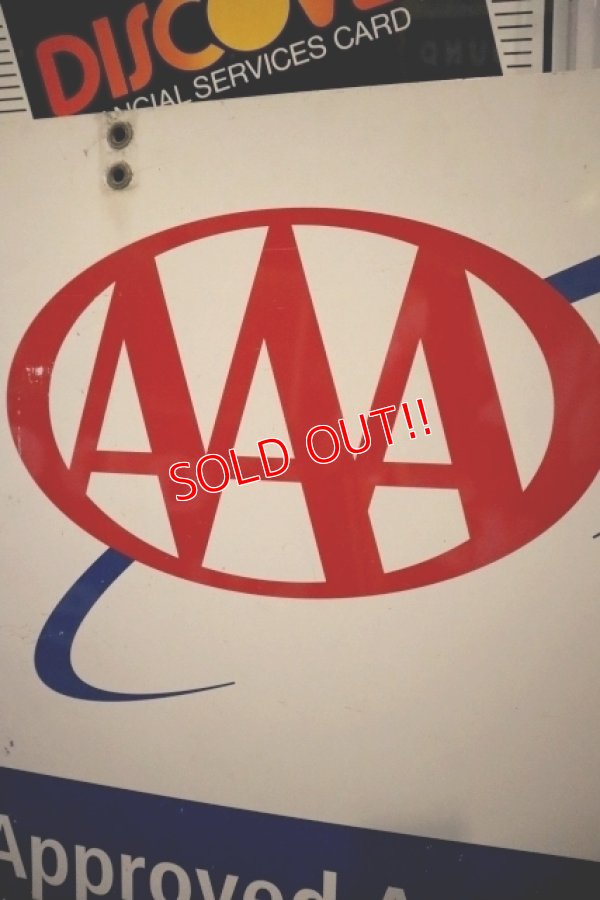 画像2: dp-250205-14 AAA / 2000's W-sided Metal Sign