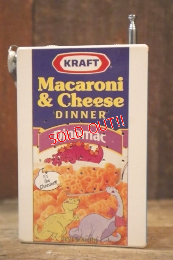 画像3: ct-250404-24 KRAFT Macaroni & Cheese 1990's Cheesasaurus Rex Portable Radio
