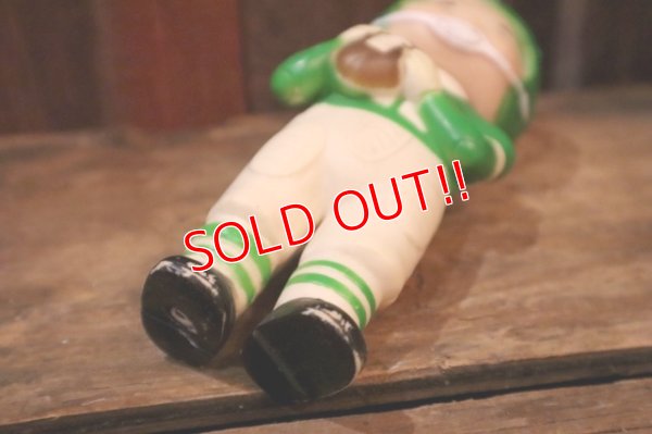 画像6: ct-250205-30 Stahlwood Toy 1960's-1970's FOOTBALL PLAYER SQUEAKY DOLL