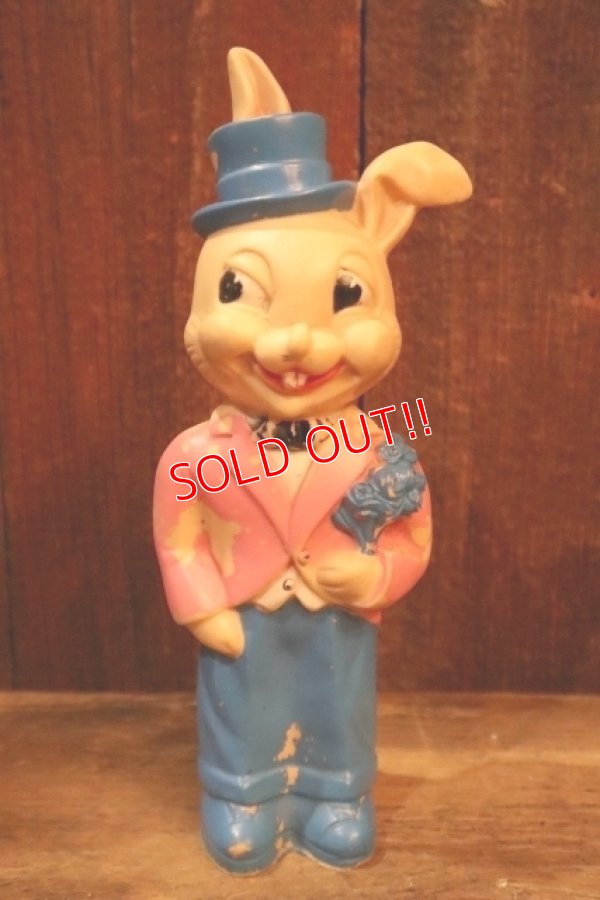 画像1: ct-250205-30 A STERN TOY 1950's BUNNY DOLL