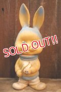 ct-250205-30 UNKNOWN 1960's BUNNY RUBBER DOLL
