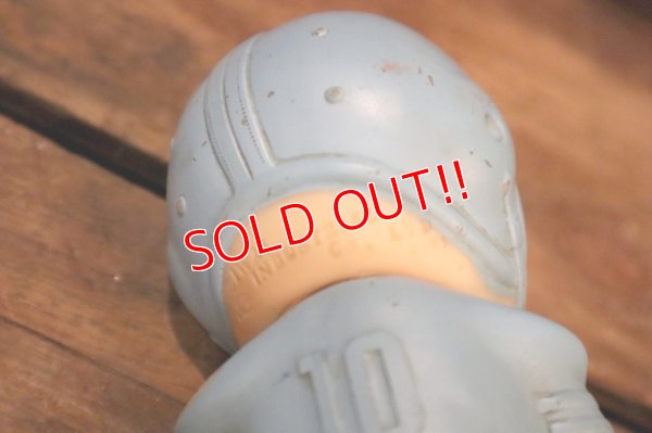 画像6: ct-250205-30 IWAI INDUSTRIAL 1971 FOOTBALL PLAYER SQUEAKY DOLL