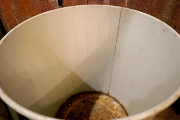 画像7: dp-141201-10 THE WITT COMPANY / Vintage Steel Garbage Trash Can