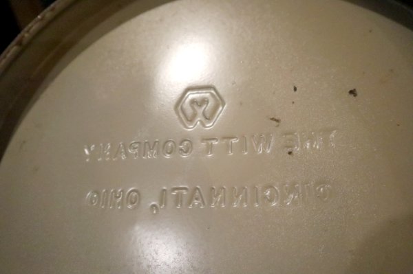 画像10: dp-141201-10 THE WITT COMPANY / Vintage Steel Garbage Trash Can