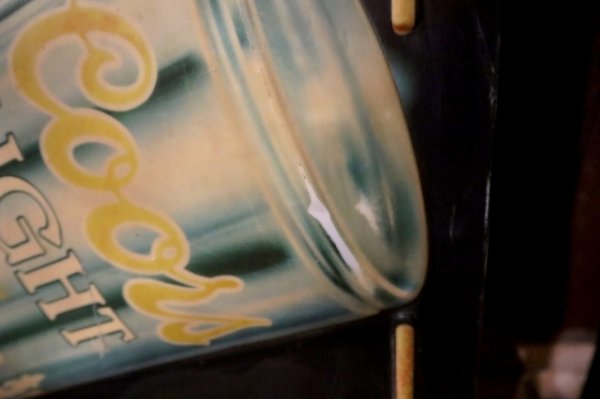 画像6: dp-250205-35 Coors LIGHT "SILVER BULLET" 1980's Lighted Sign