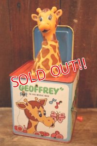 ct-250319-25 Toys “R” Us Geoffery / MATTEL 1975 MUSIC JACK IN THE BOX