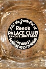 dp-241106-122 Reno's PALACE CLUB / Vintage Glass Ashtray