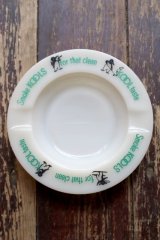 dp-241106-60 KOOL / 1950's Milk Glass Ashtray