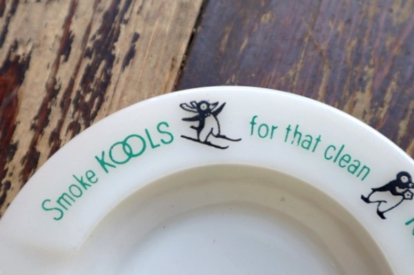 画像2: dp-241106-61 KOOL / 1950's Milk Glass Ashtray