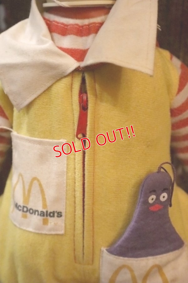 画像5: ct-250401-04 Ronald McDonald / Hasbro 1978 Whistle Doll