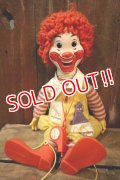 ct-250401-04 Ronald McDonald / Hasbro 1978 Whistle Doll