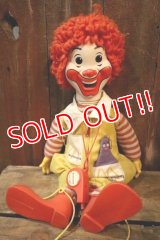 ct-250401-04 Ronald McDonald / Hasbro 1978 Whistle Doll