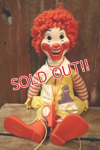 ct-250401-04 Ronald McDonald / Hasbro 1978 Whistle Doll