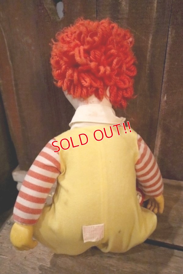 画像15: ct-250401-04 Ronald McDonald / Hasbro 1978 Whistle Doll