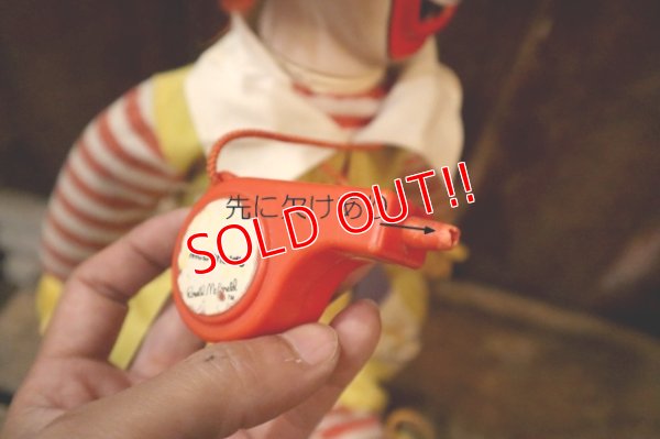 画像18: ct-250401-04 Ronald McDonald / Hasbro 1978 Whistle Doll