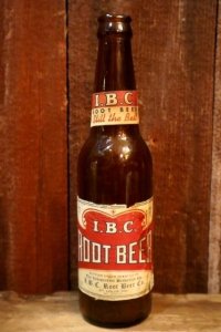 dk-090 I.B.C. ROOT BEER 1970's 12 FL. OZ. Bottle
