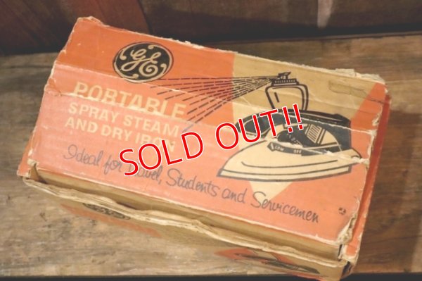 画像8: dp-250320-25 GENERAL ELECTRIC 1960's PORTABLE SPRAY SYSTEM AND DRY IRON