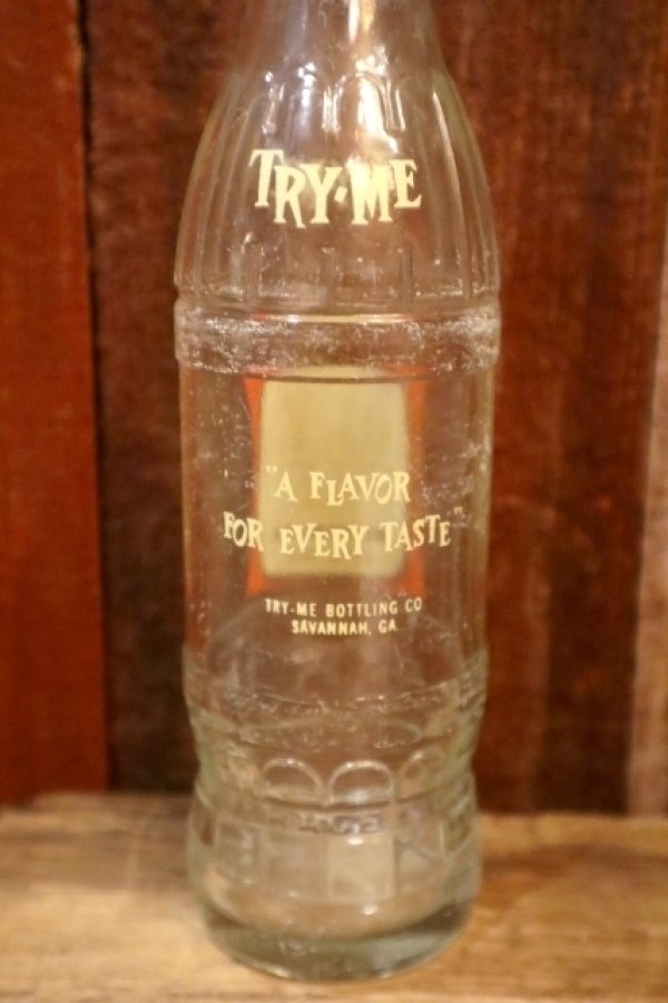 画像3: dk-088 TRY-ME BEVERAGES 1960's 10 FL. OZ. Bottle