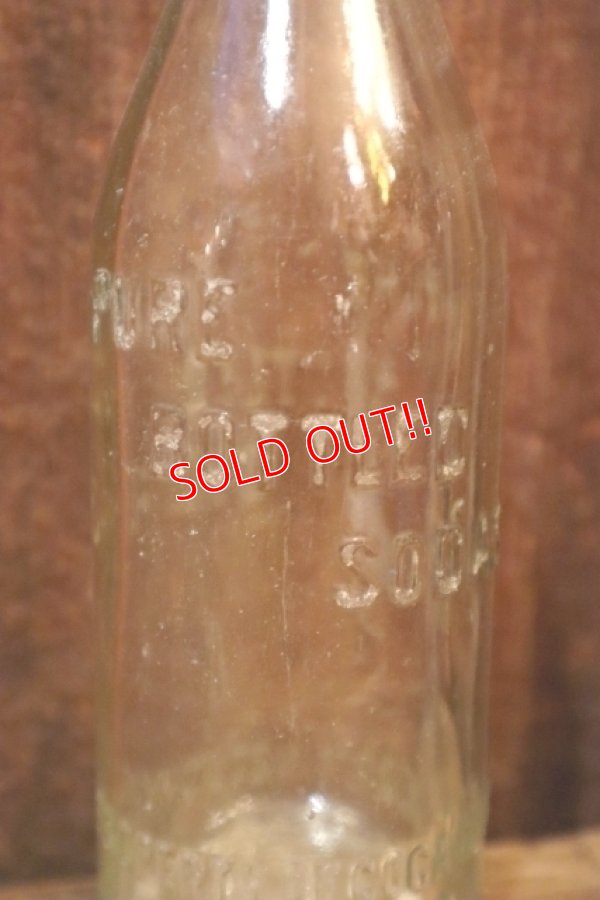 画像2: dk-091 PURE BOTTLED SODAS "PROPERTY OF COCA-COLA  BOBTTLING CO. 1920's-1930's 7 FL. OZ. Bottle