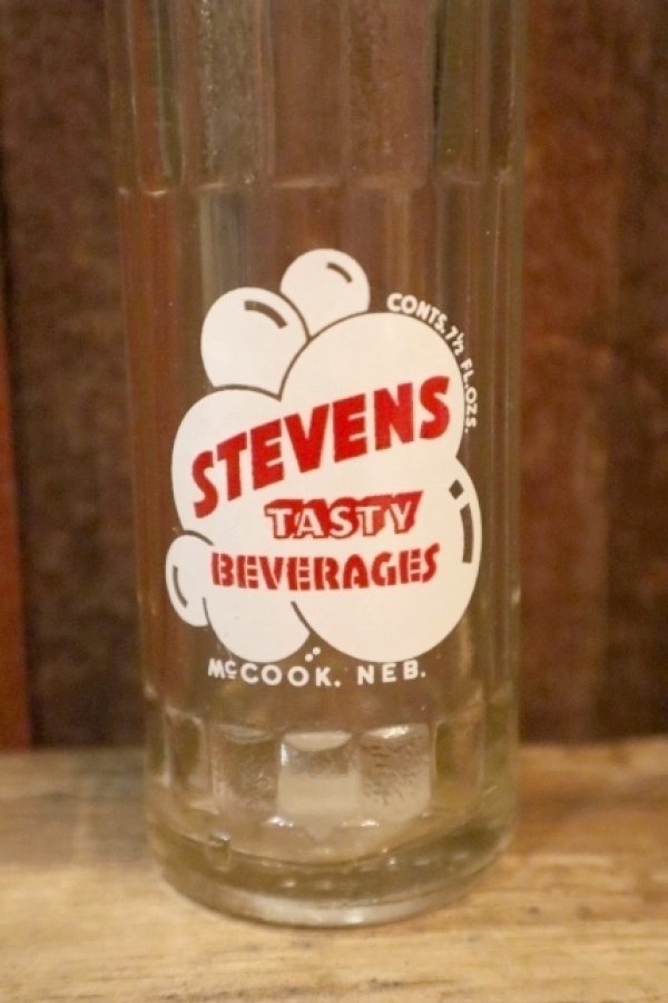 画像2: dk-089 STEVENS TASTY BEVERAGES 1940's 7 1/2 FL. OZ. Bottle