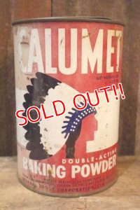 dp-250531-07 CALUMET 1950's BAKING POWDER 5 LBS. CAN