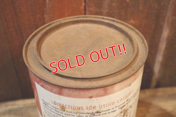 画像5: dp-250531-07 CALUMET 1950's BAKING POWDER 5 LBS. CAN