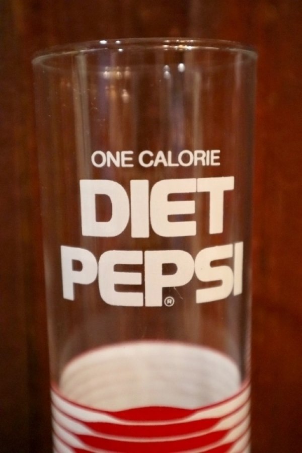 画像2: gs-250205-34 DIET PEPSI 1980's GLASS TUMBLER